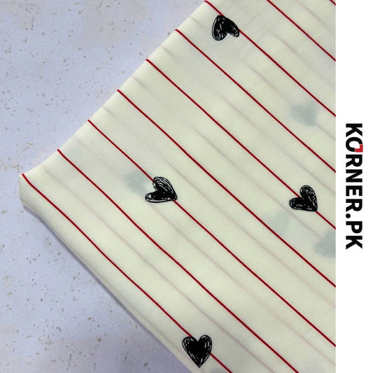 Funky Print Linen Fabric 2pc