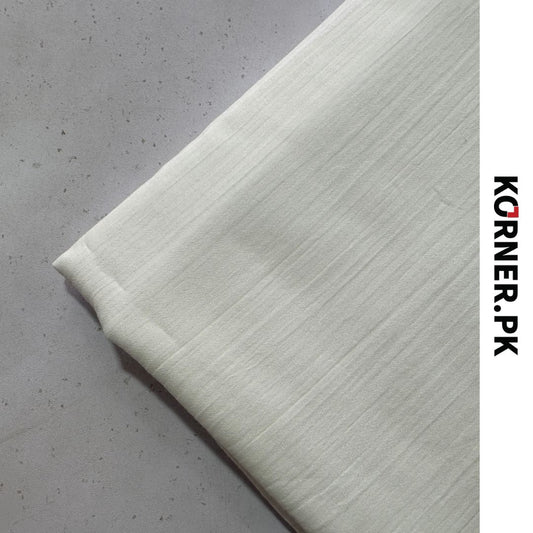 Unstitched Self Plain Lawn Fabric 2pc