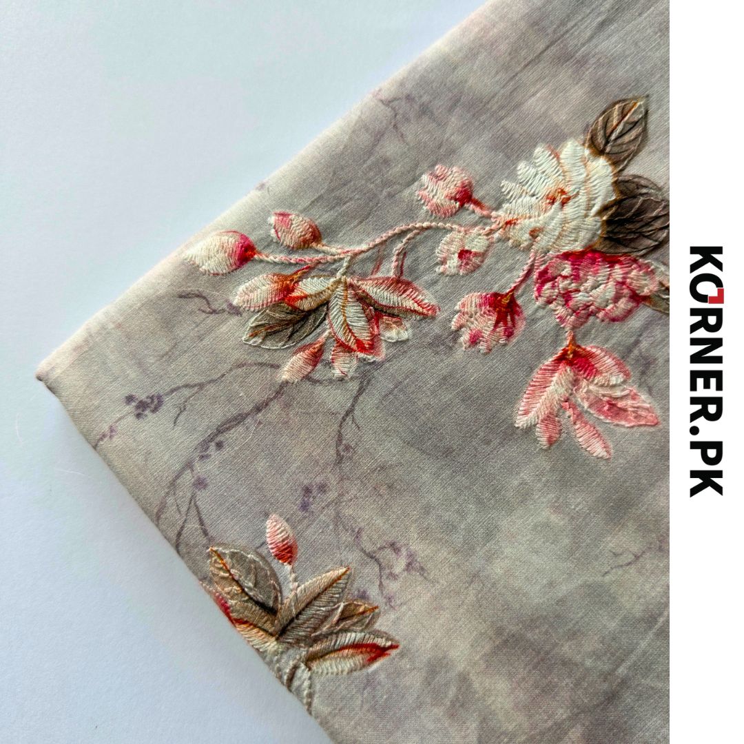 Embroidery lawn Shirt