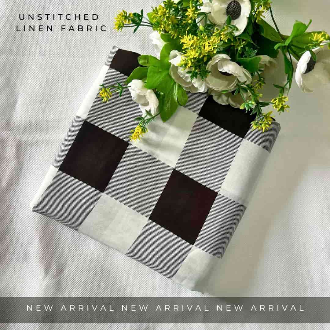 Unstitched Linen Fabric 2pc