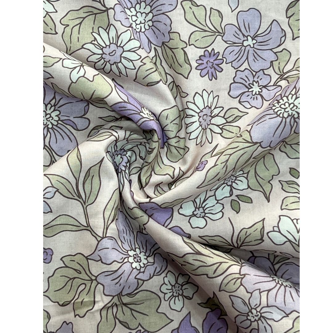 Unstitched Lawn Fabric 2pc