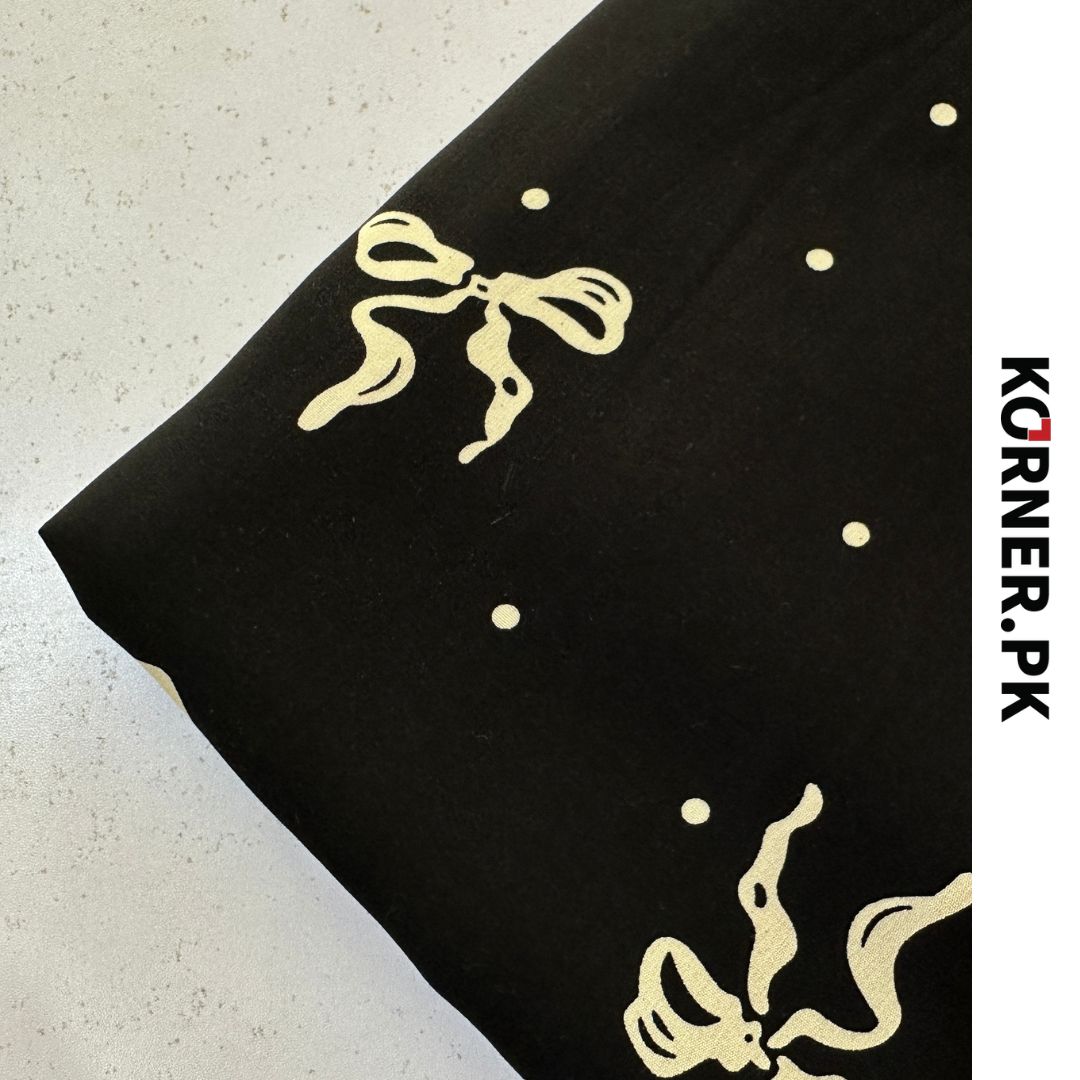Funky Print Linen Fabric 2pc
