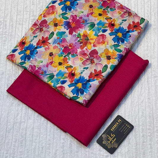 Bana Dora Lawn Fabric 2pc