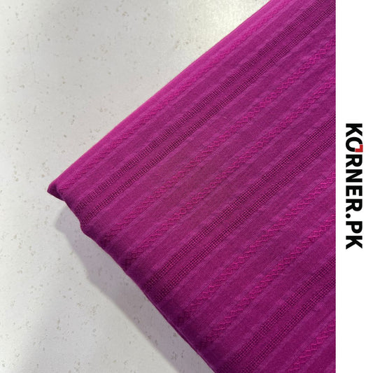 Unstitched Self Plain Lawn Fabric 2pc