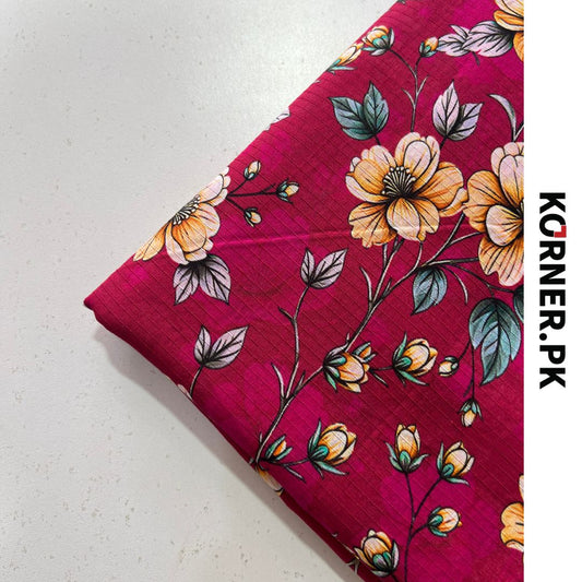 Bana Dora Print Lawn Fabric 2pc