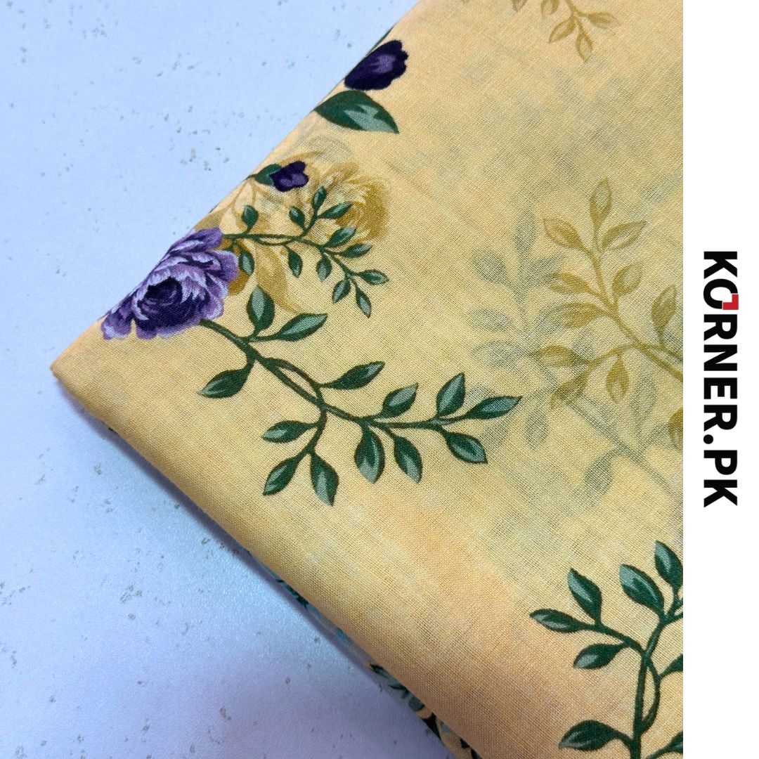 Unstitched Lawn Fabric 2pc