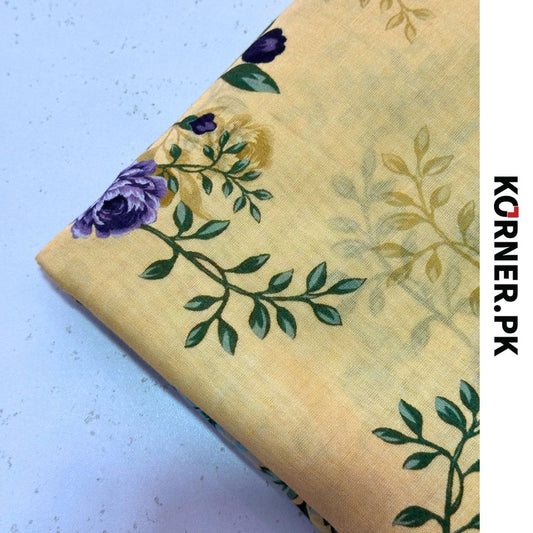 Unstitched Lawn Fabric 2pc