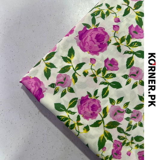 Unstitched Lawn Fabric 2pc