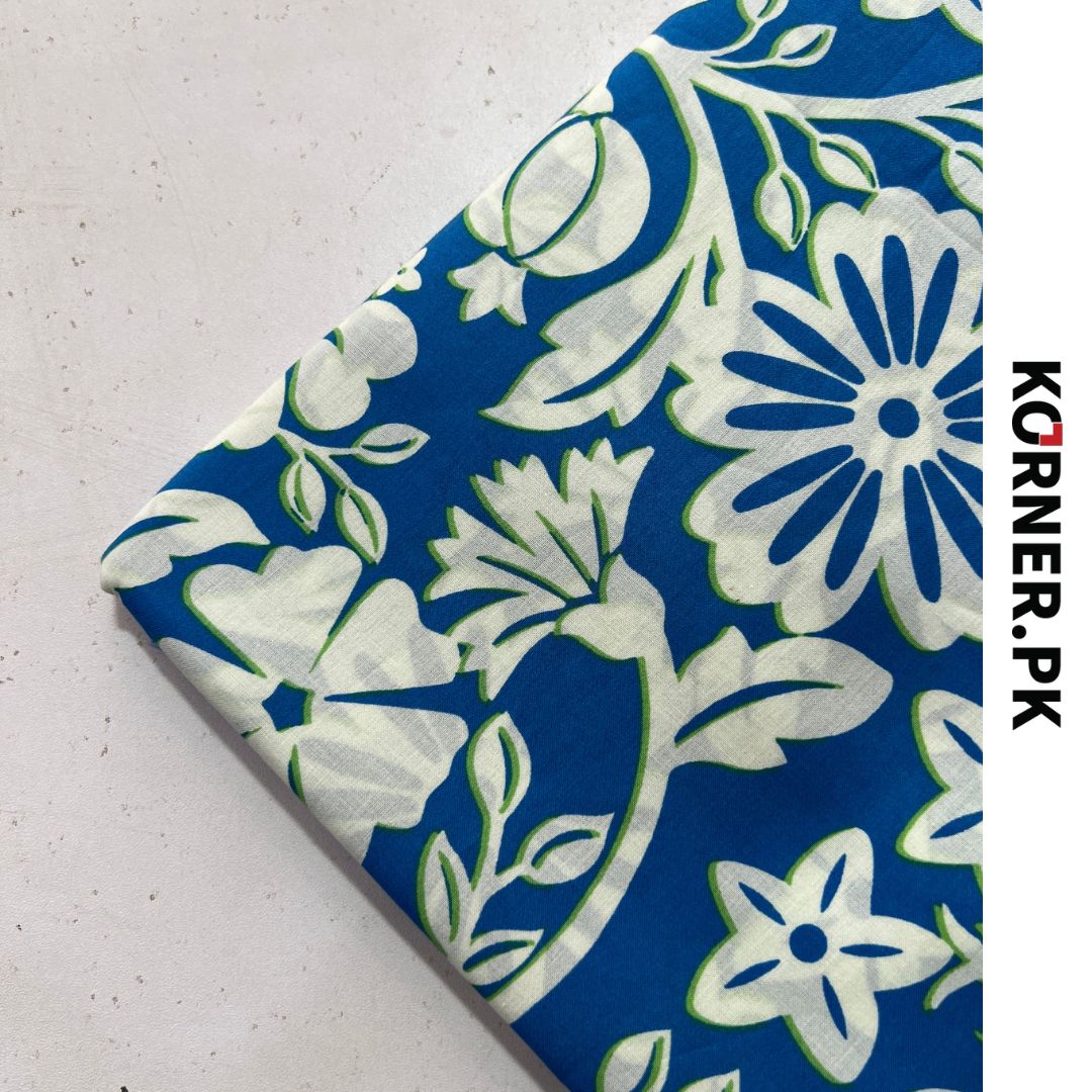 Unstitched Lawn Fabric 2pc