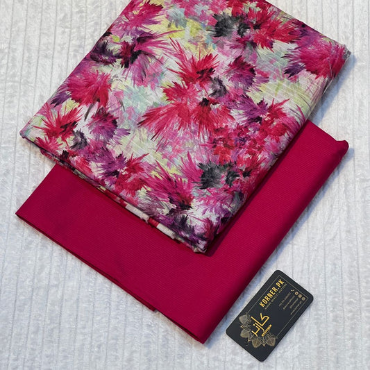 Bana Dora Lawn Fabric 2pc
