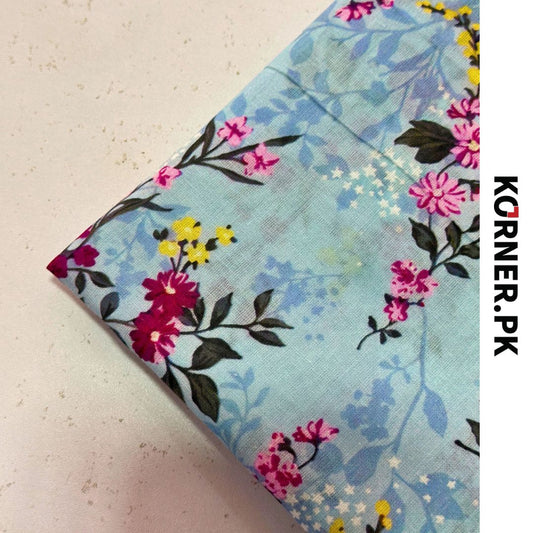 Unstitched Lawn Fabric 2pc
