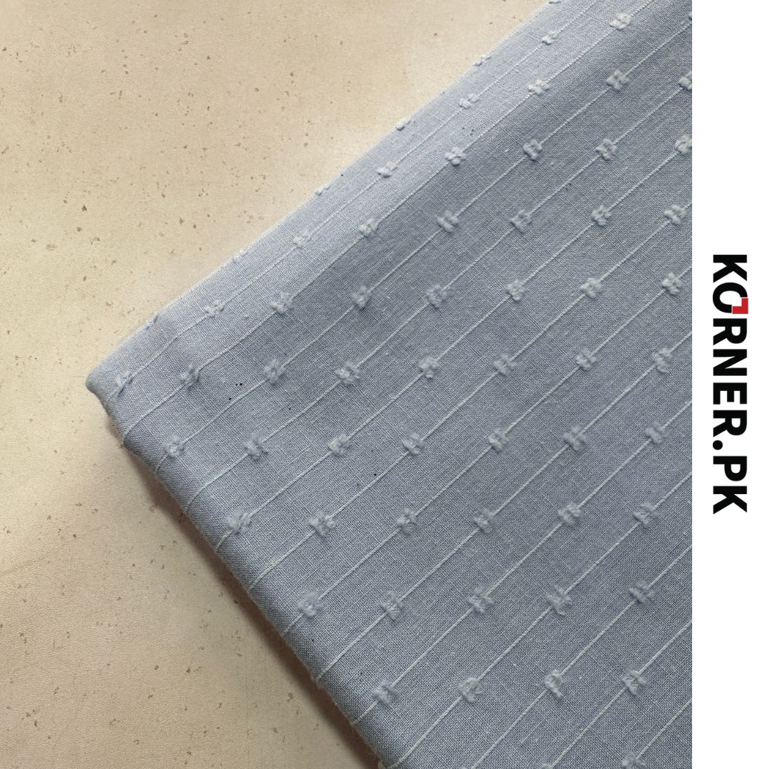 Unstitched Self Plain Lawn Fabric 2pc