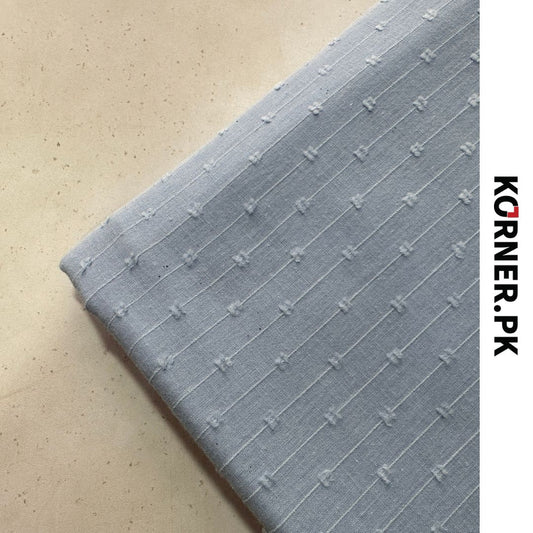 Unstitched Self Plain Lawn Fabric 2pc