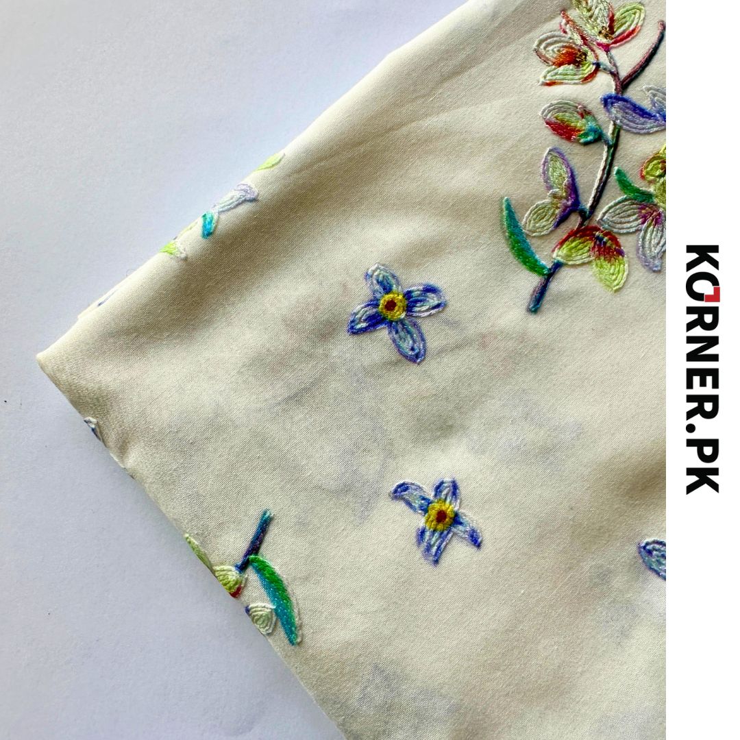 Embroidery lawn Shirt
