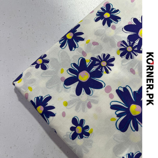 Unstitched Lawn Fabric 2pc