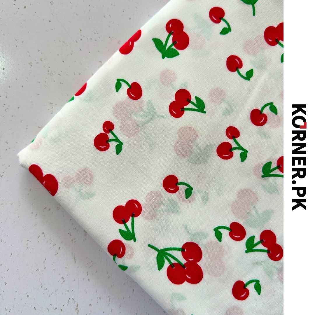 Unstitched Print Linen Fabric 2pc
