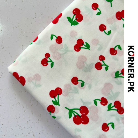 Unstitched Print Linen Fabric 2pc