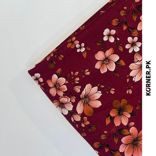 Unstitched Bana Dora Linen Fabric 2pc