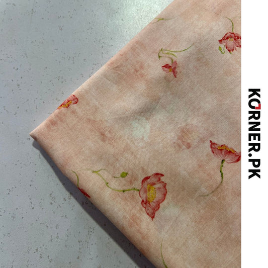 Unstitched Lawn Fabric 2pc