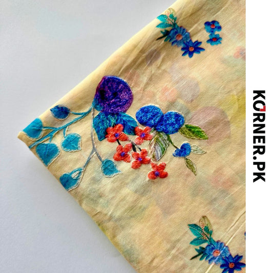 Embroidery lawn Shirt