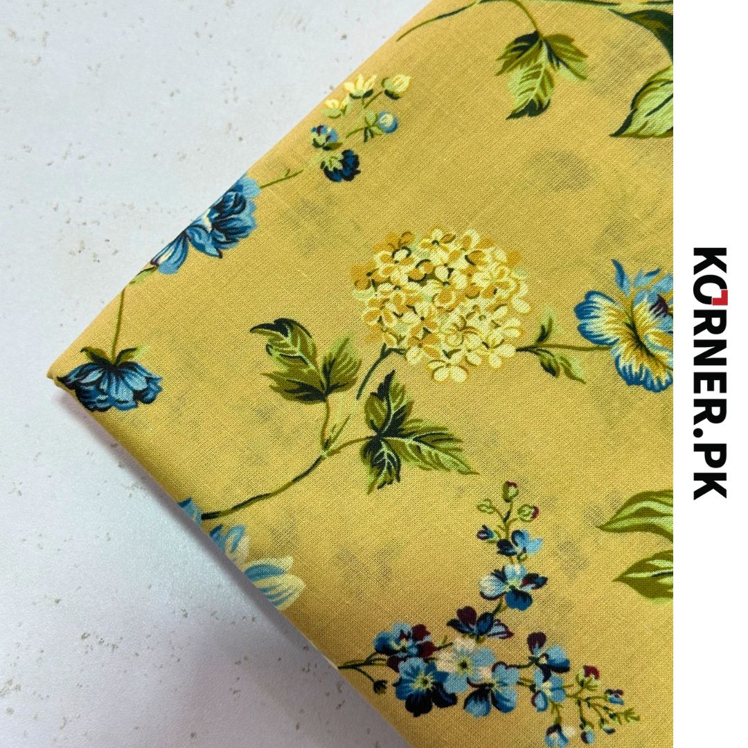 Unstitched Lawn Fabric 2pc