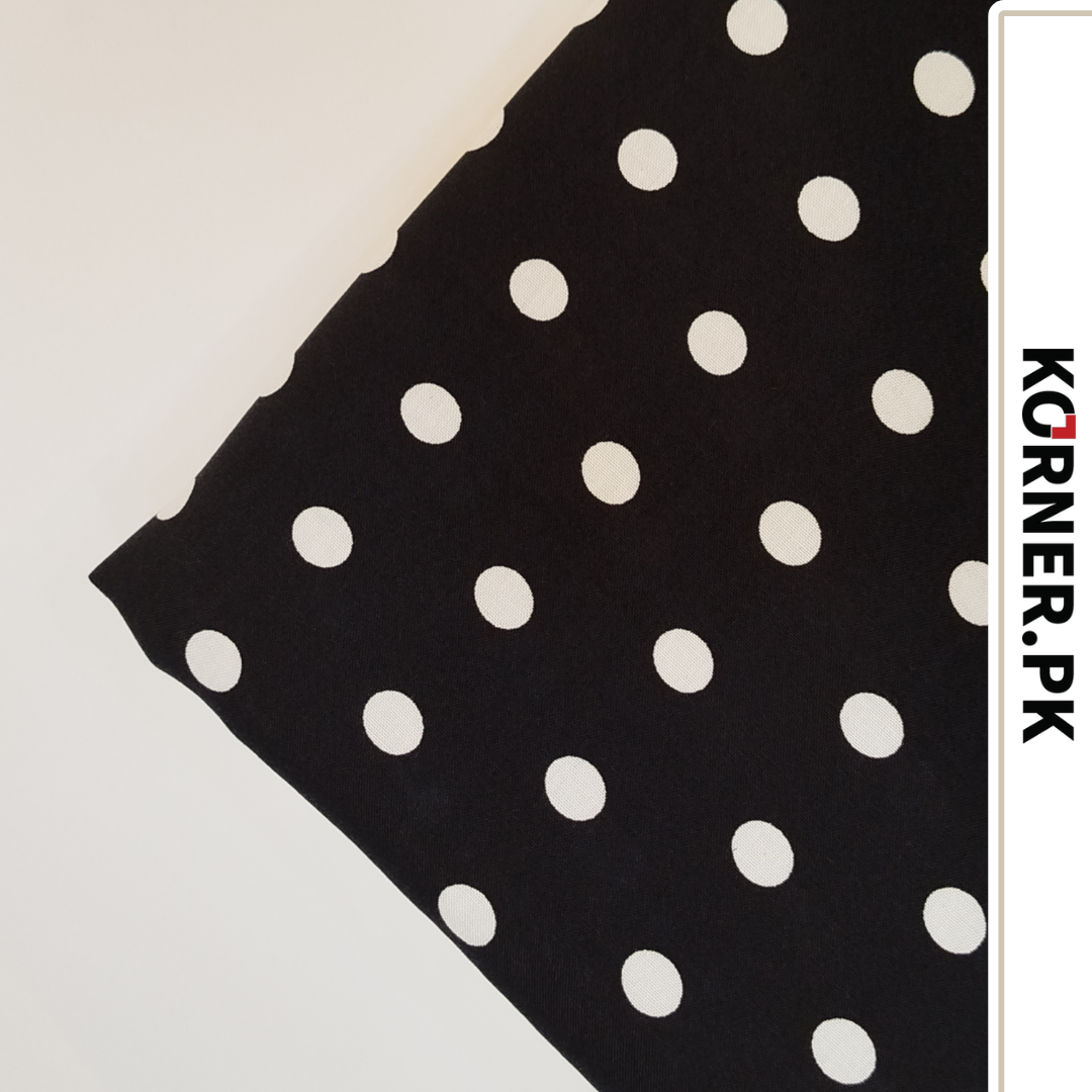 Black & White Polka Dots