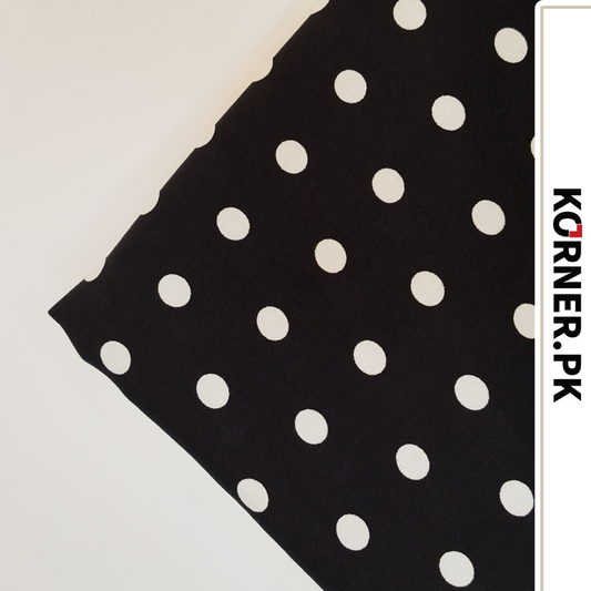 Black & White Polka Dots