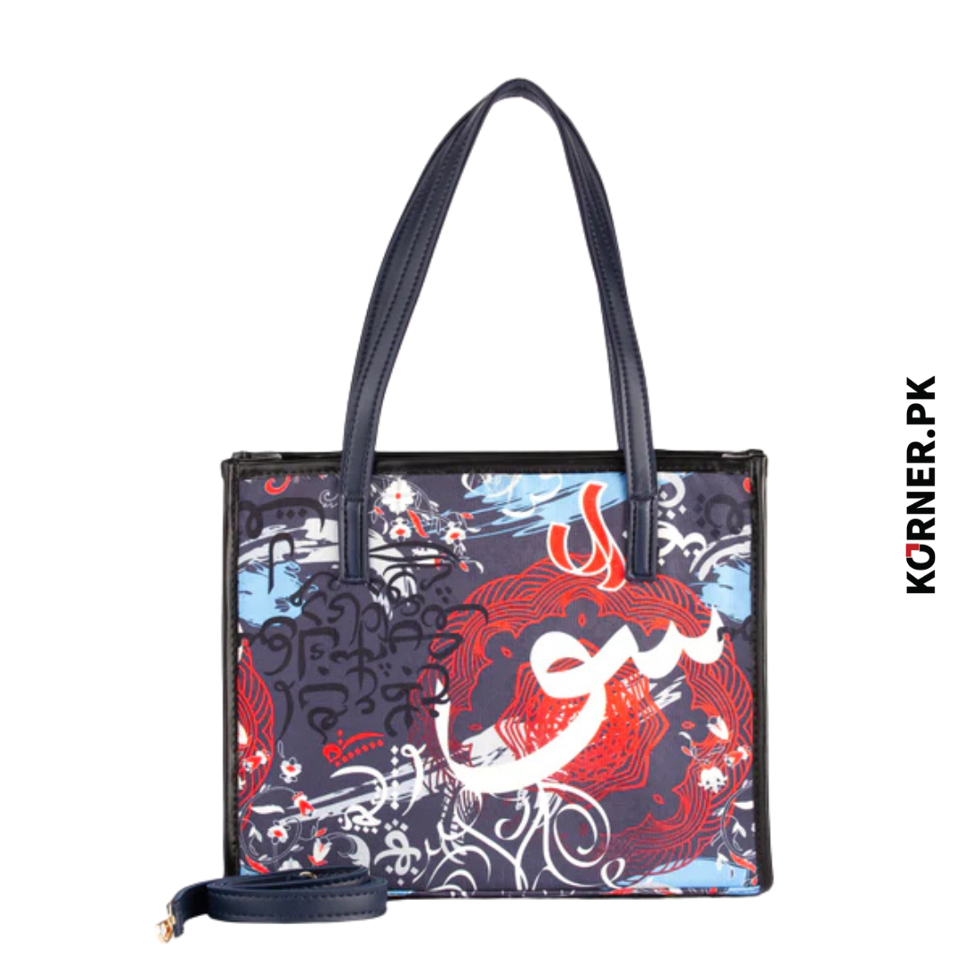 CALLIGRAPHY ART HANDBAG
