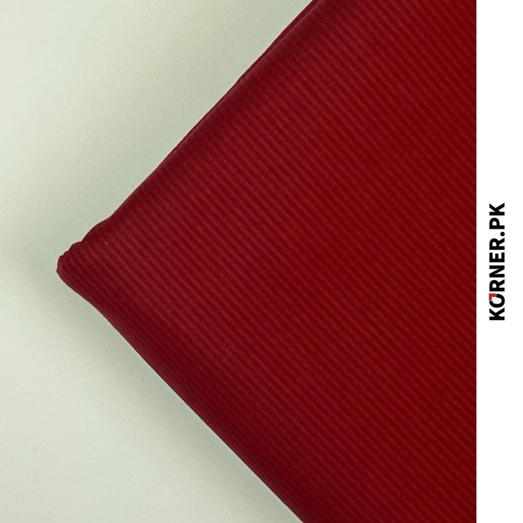 Maroon Doria Plain Lawn 2pc