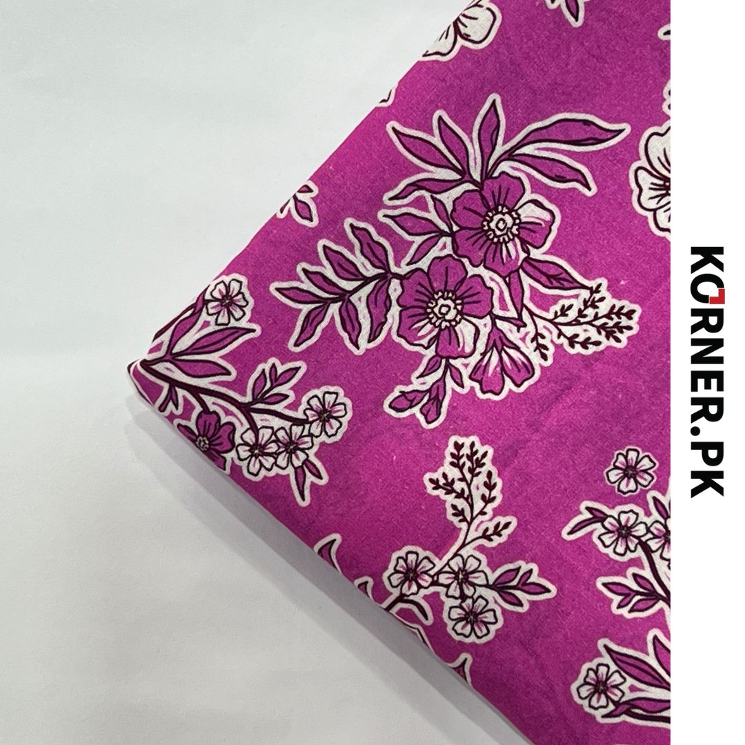 Unstitched Lawn Fabric 2pc