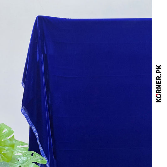 Royal Blue Micro 9000 Velvet Fabric 2pc