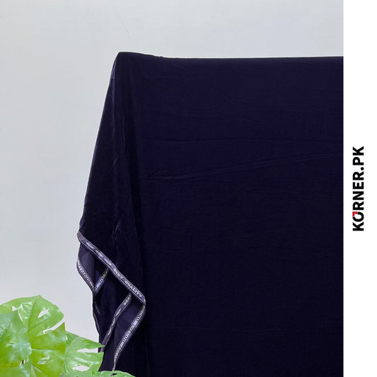 Purple Micro 9000 Velvet Fabric 2pc