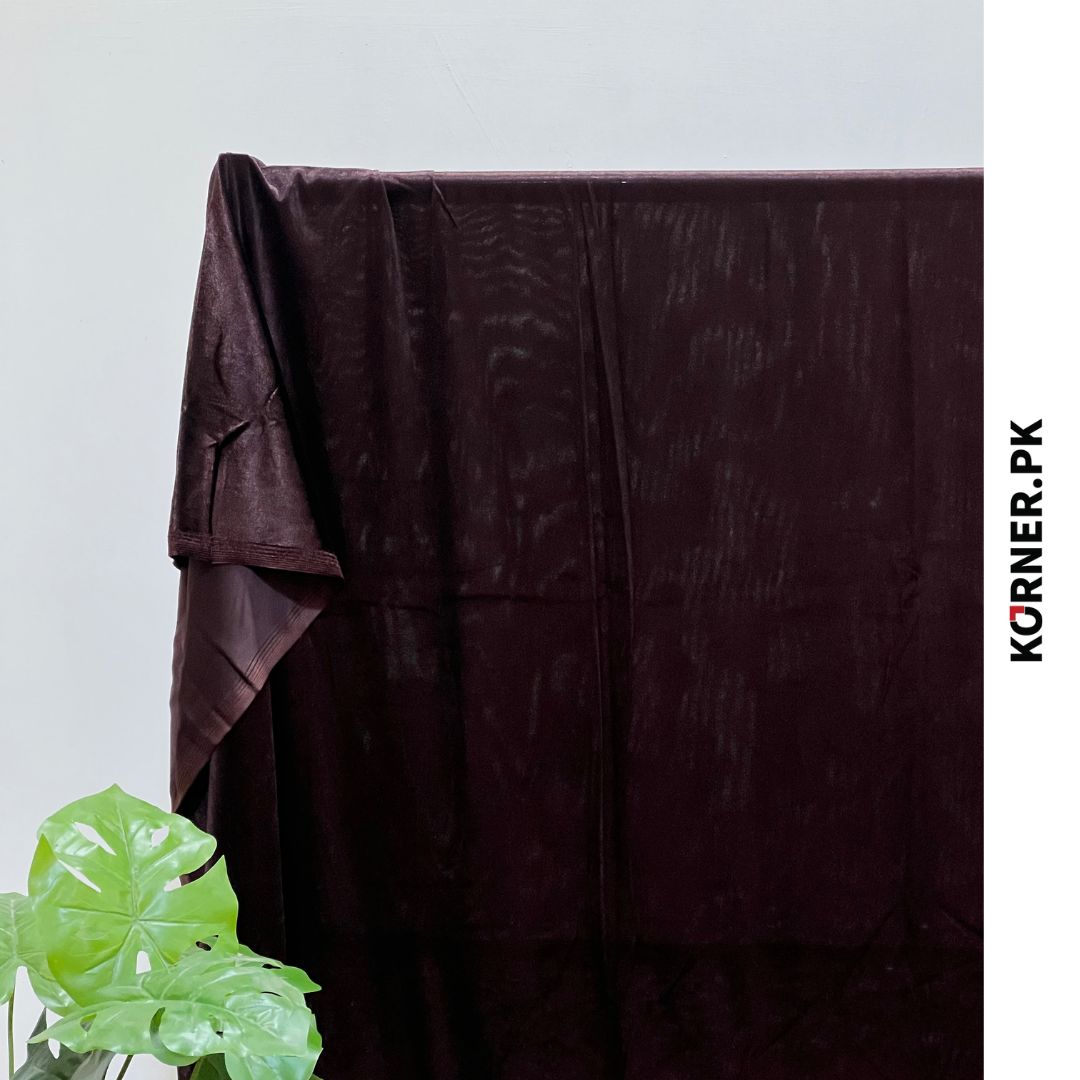 Plain Velvet Fabric