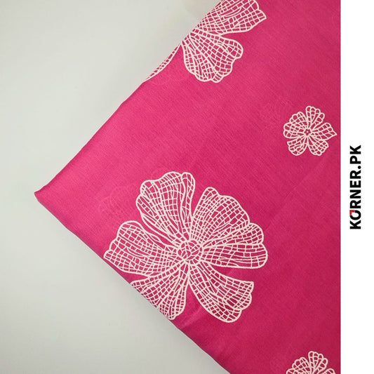 Unstitched Glitter Lawn Fabric 2pc