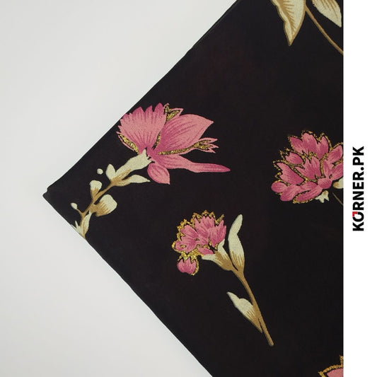 Unstitched Glitter Lawn Fabric 2pc