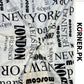 Newspaper Print Cotton Fabric Shirt