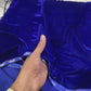 Royal Blue Micro 9000 Velvet Fabric 2pc