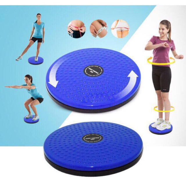 TUMMY TWISTER DISC  FOR WEIGHT LOSING - BLACK