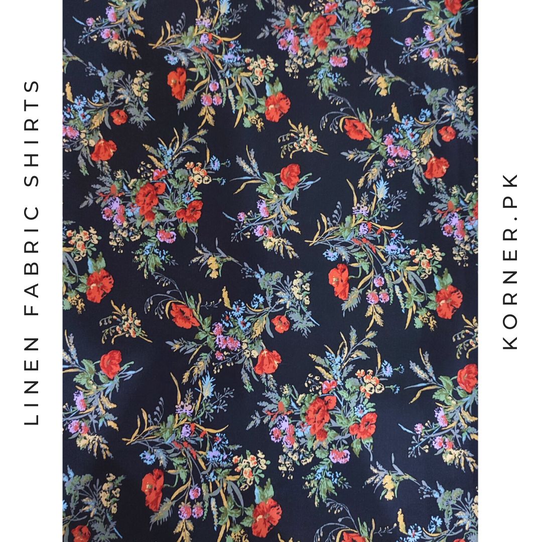 Unstitched Linen Fabric 2pc
